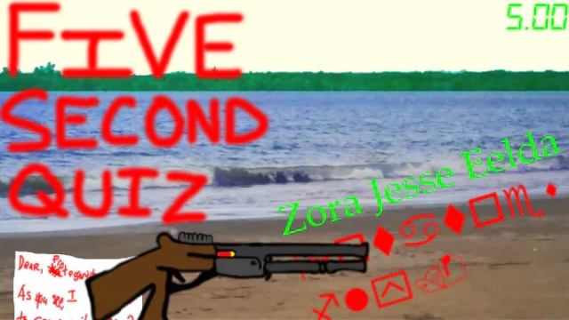 Quiz of Five: Five Second Quiz