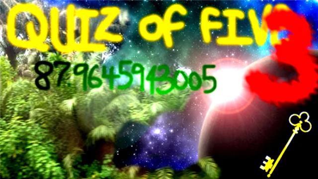 Quiz of Five 3: 28π